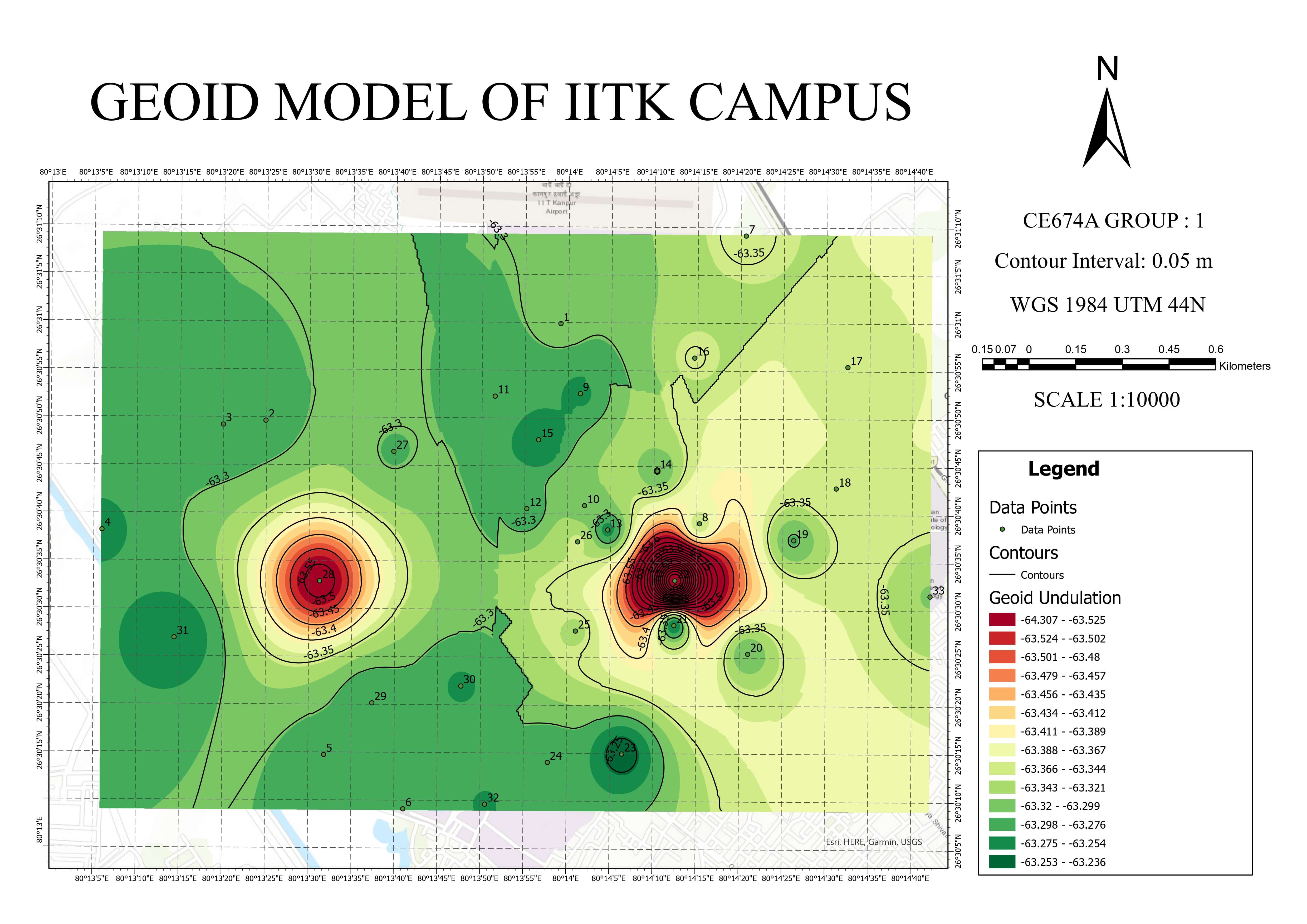 IITK Geoid Model