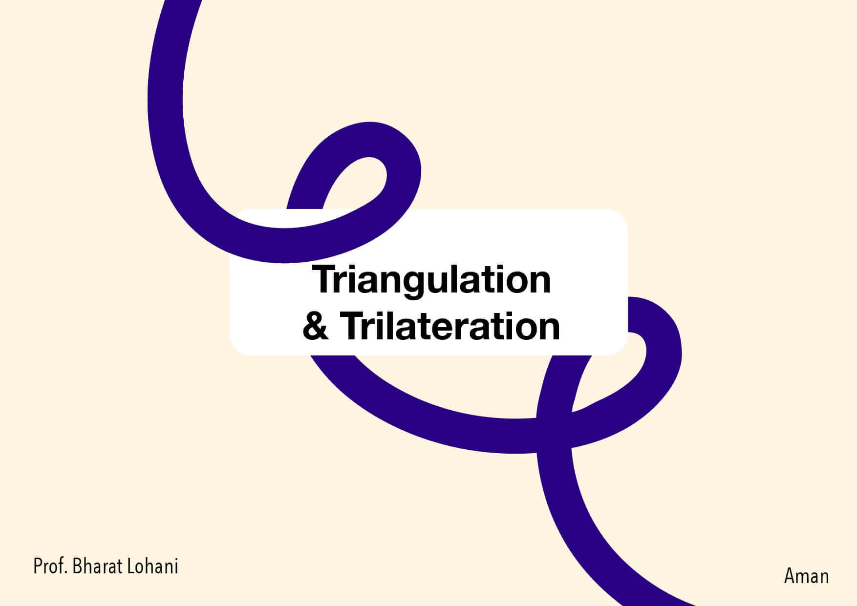 CE331A Triangulation Notes