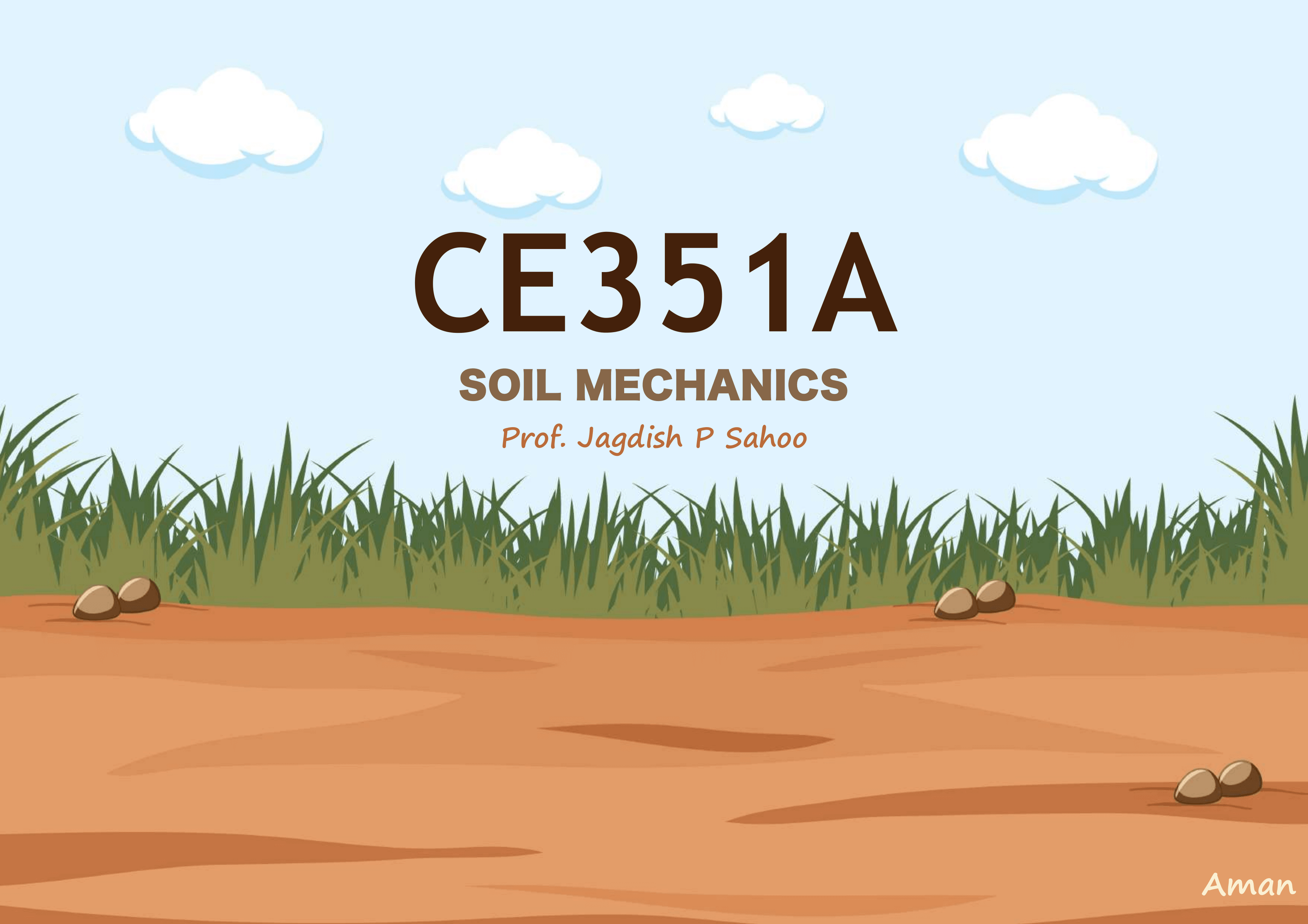 CE351A Soil Mechanics Notes