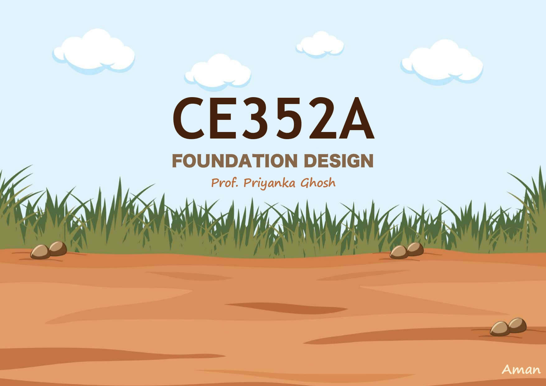 CE352A Foundation Engineering Notes