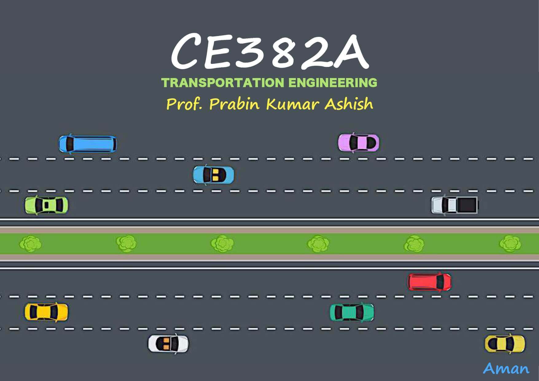 CE382A Introduction to Transportation Engineering Notes